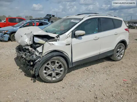 2015 Ford Escape Titanium VIN 1FMCU0J92FUC26875 фото 1