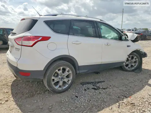 2015 Ford Escape Titanium VIN 1FMCU0J92FUC26875 фото 3