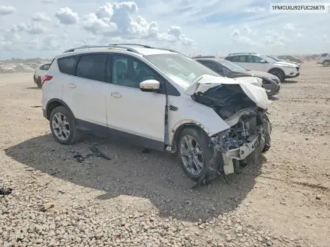 2015 Ford Escape Titanium VIN 1FMCU0J92FUC26875 фото 4