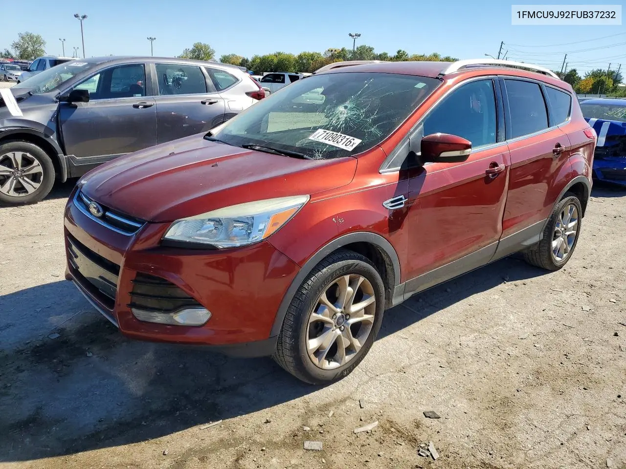 2015 Ford Escape Titanium VIN 1FMCU9J92FUB37232 фото 1
