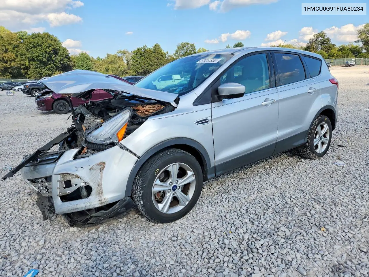 2015 Ford Escape Se VIN 1FMCU0G91FUA80234 фото 1