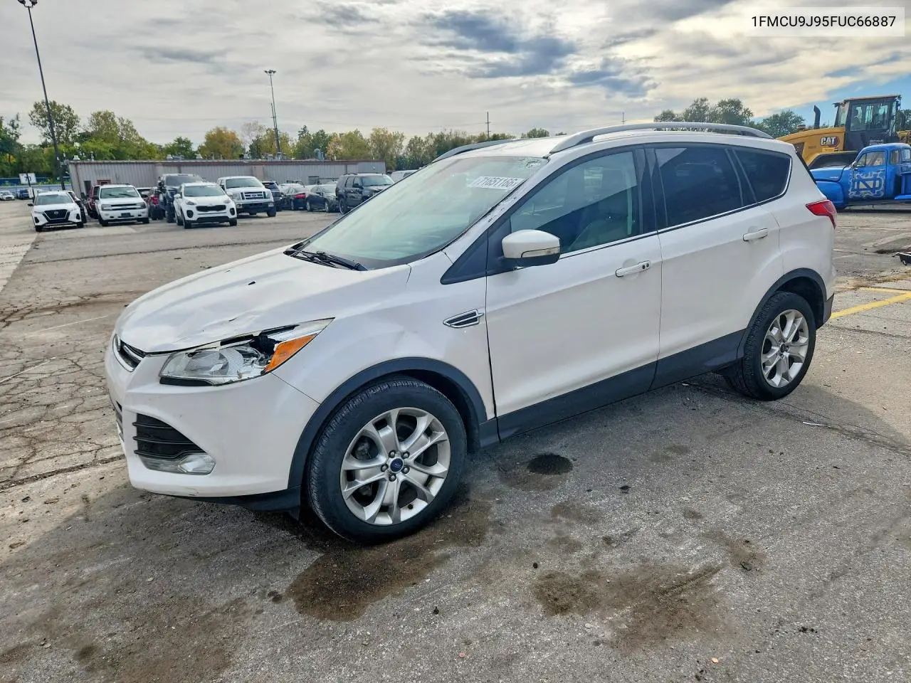 2015 Ford Escape Titanium VIN 1FMCU9J95FUC66887 фото 1