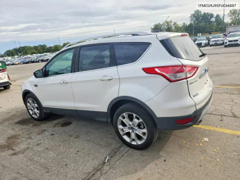2015 Ford Escape Titanium VIN 1FMCU9J95FUC66887 фото 2