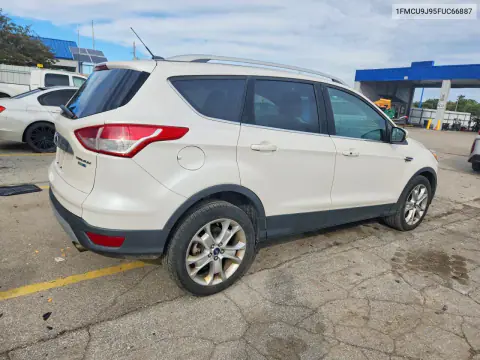 2015 Ford Escape Titanium VIN 1FMCU9J95FUC66887 фото 3