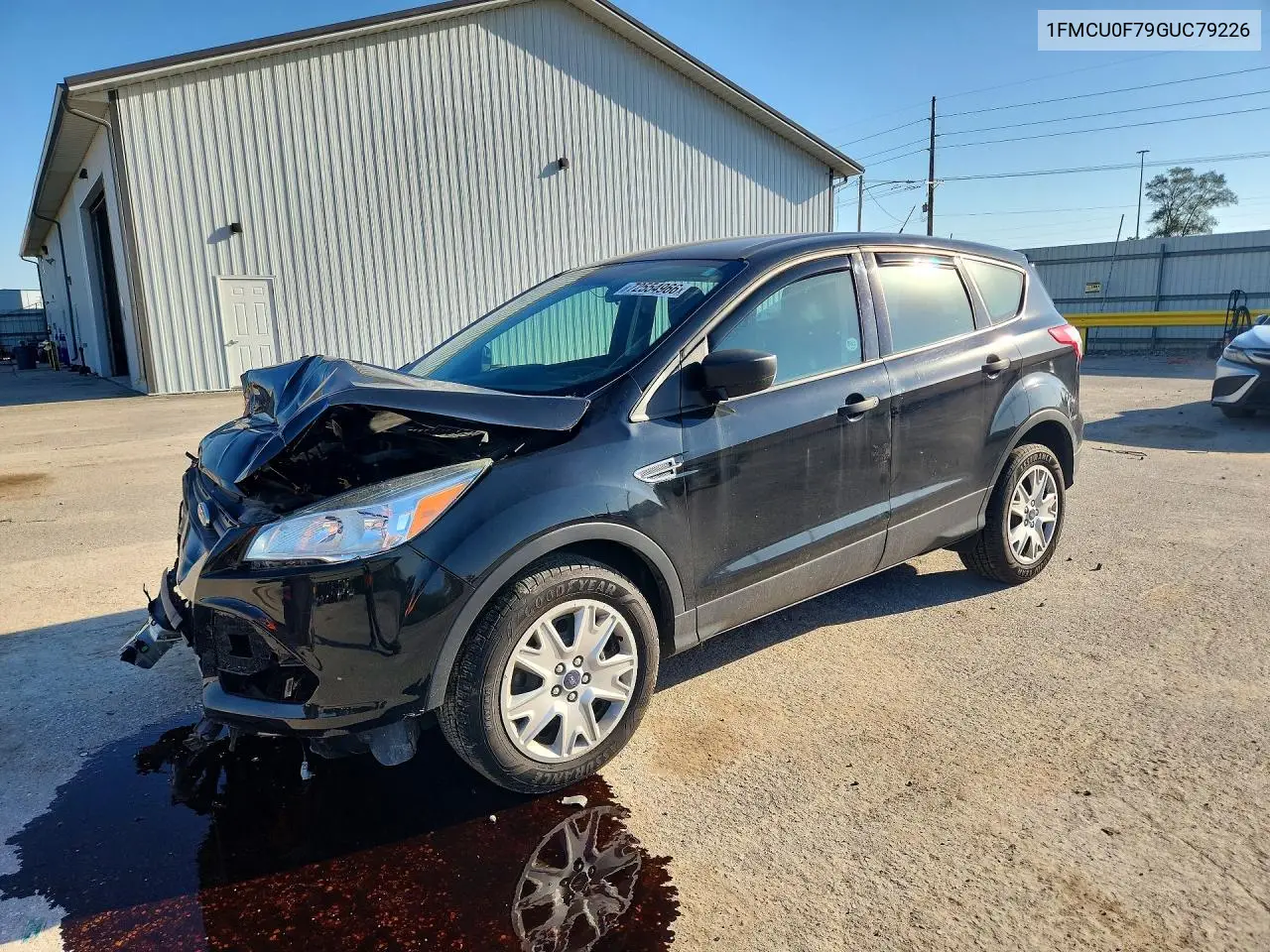 2016 Ford Escape S VIN 1FMCU0F79GUC79226 фото 1