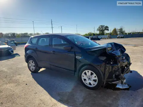 2016 Ford Escape S VIN 1FMCU0F79GUC79226 фото 4