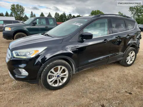 1FMCU9GD5HUC59632 — 2017 Ford Escape, Задняя часть, фото до ремонта