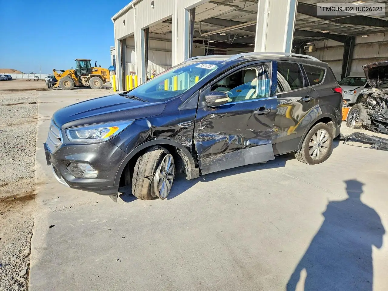 2017 Ford Escape Titanium VIN 1FMCU9JD2HUC26323 фото 1