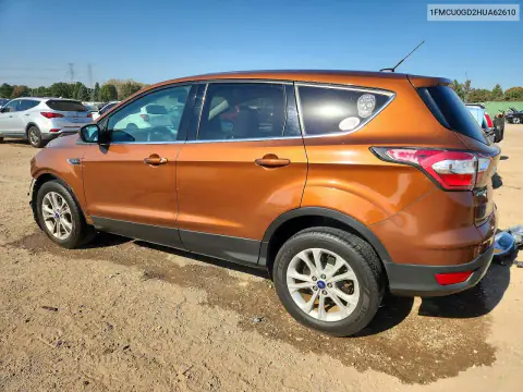 1FMCU0GD2HUA62610 — 2017 Ford Escape, фото 2 с аукциона Copart, Передняя часть
