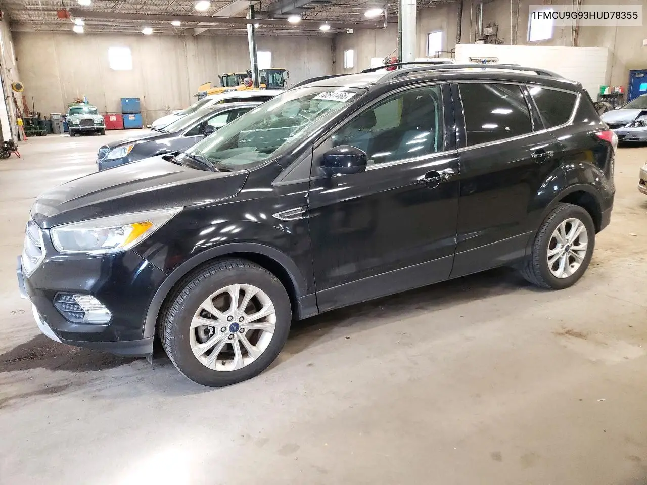 2017 Ford Escape Se VIN 1FMCU9G93HUD78355 фото 1
