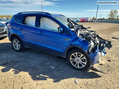 1FMCU0GD5HUF04666 — 2017 Ford Escape, фото 4 с аукциона Copart 16.10.2026, Пожар