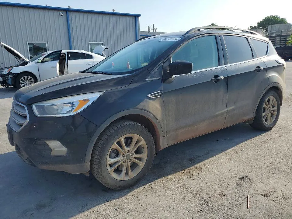 2018 FORD ESCAPE VIN 1FMCU9GD8JUC86488 фото 1