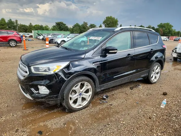 1FMCU9J93JUD55544 — 2018 Ford Escape, Передняя часть (Front End), фото до ремонта