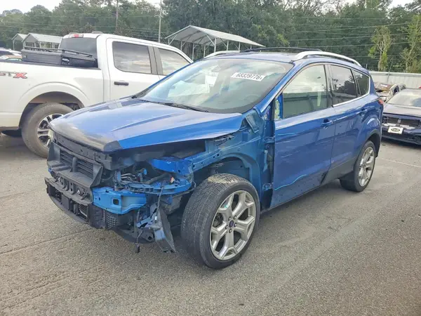 1FMCU0J95JUD00833 — 2018 Ford Escape, Передняя часть (Front End), фото до ремонта