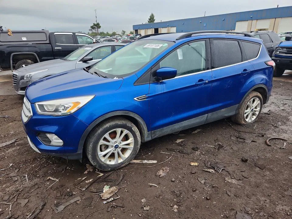 2018 FORD ESCAPE VIN 1FMCU0HD1JUD57587 фото 1