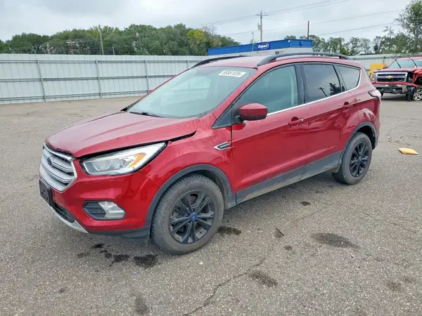 1FMCU9HD4JUB87584 — 2018 Ford Escape, Передняя часть (Front End), фото до ремонта