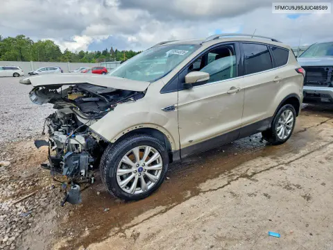1FMCU9J95JUC48589 — 2018 Ford Escape, Передняя часть, фото до ремонта