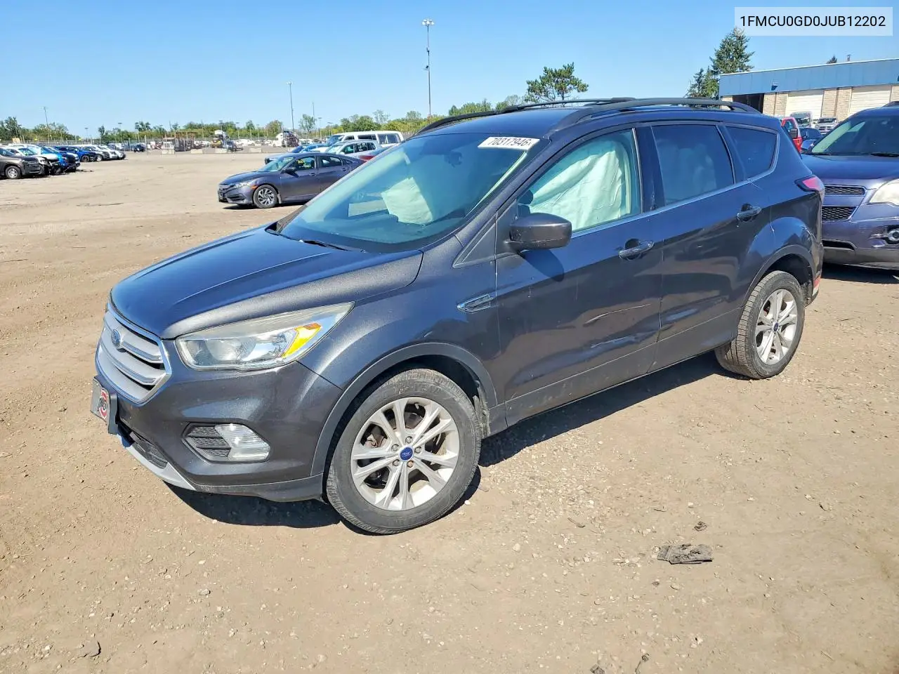 2018 Ford Escape Se VIN 1FMCU0GD0JUB12202 фото 1