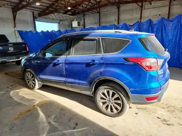 1FMCU9J99JUD02508 — 2018 Ford Escape, фото 2 с аукциона Copart, Передняя часть