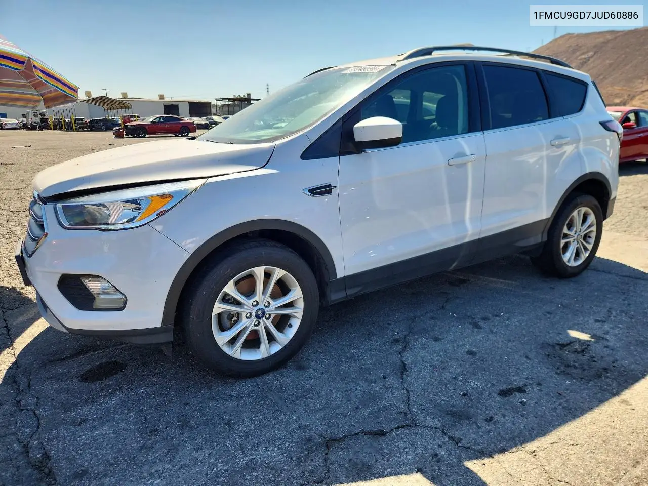 2018 Ford Escape Se VIN 1FMCU9GD7JUD60886 фото 1