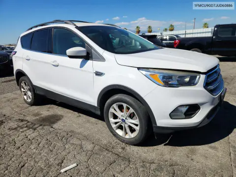 2018 Ford Escape Se VIN 1FMCU9GD7JUD60886 фото 4