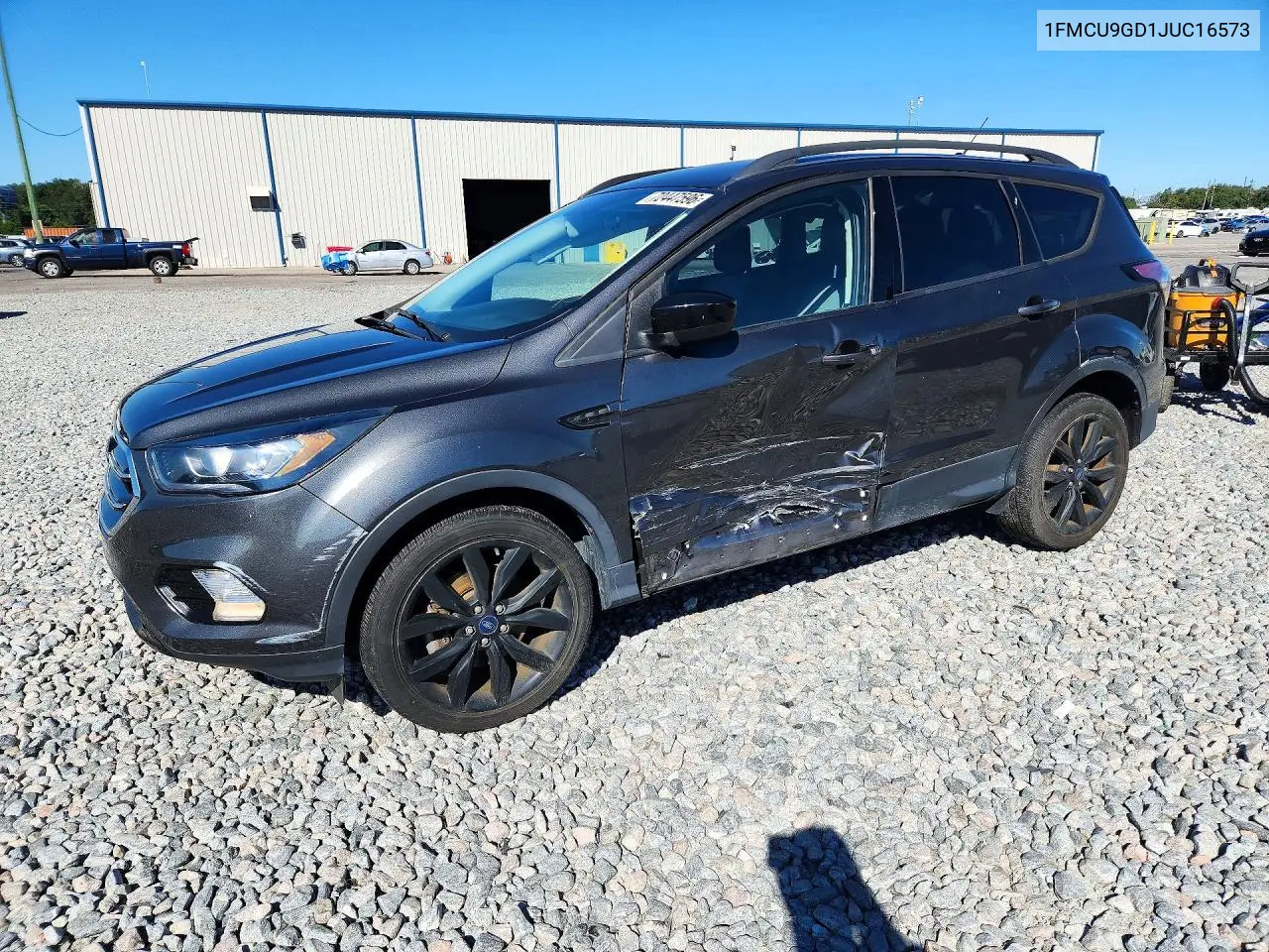 1FMCU9GD1JUC16573 Ford Escape 2018 — повреждение Сторона, фото до ремонта