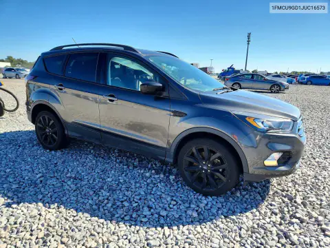 1FMCU9GD1JUC16573 — 2018 Ford Escape, фото 4 с аукциона Copart, Сторона