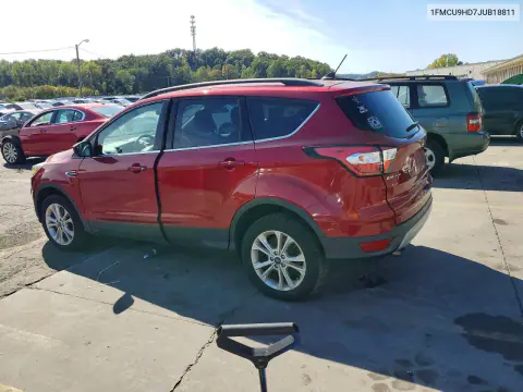 2018 Ford Escape Sel VIN 1FMCU9HD7JUB18811 фото 2