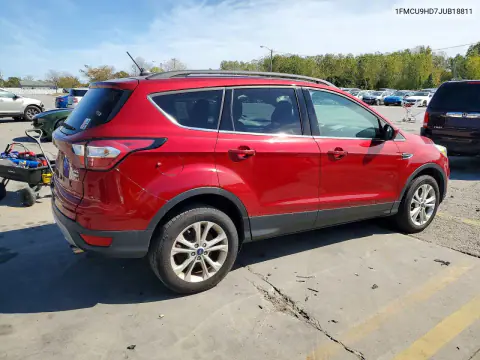 2018 Ford Escape Sel VIN 1FMCU9HD7JUB18811 фото 3