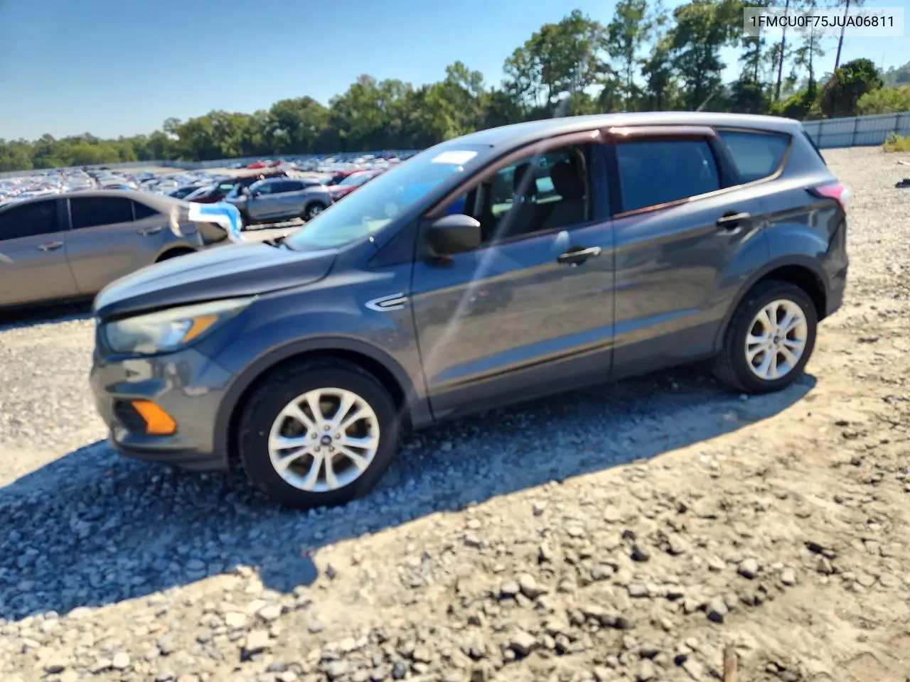 2018 Ford Escape S VIN 1FMCU0F75JUA06811 фото 1