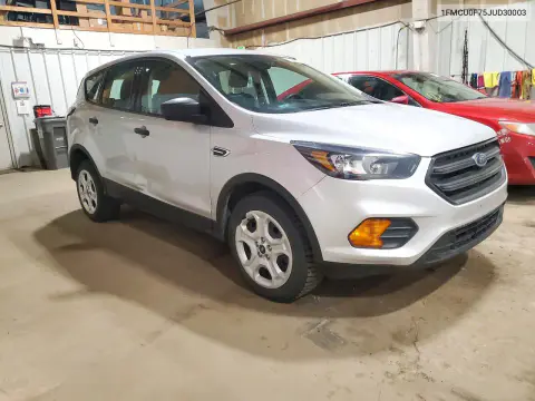 2018 Ford Escape S VIN 1FMCU0F75JUD30003 фото 4