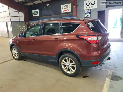2018 Ford Escape Se VIN 1FMCU9GD7JUB63846 фото 2