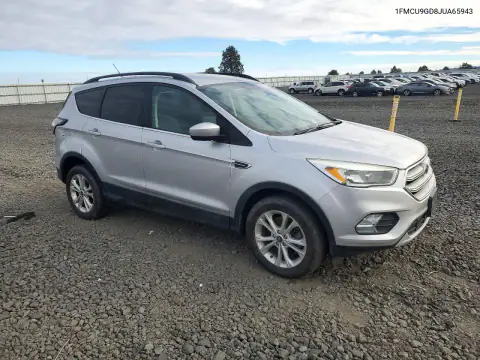 1FMCU9GD8JUA65943 — 2018 Ford Escape, фото 4 с аукциона Copart 21.10.2026, Боковая часть