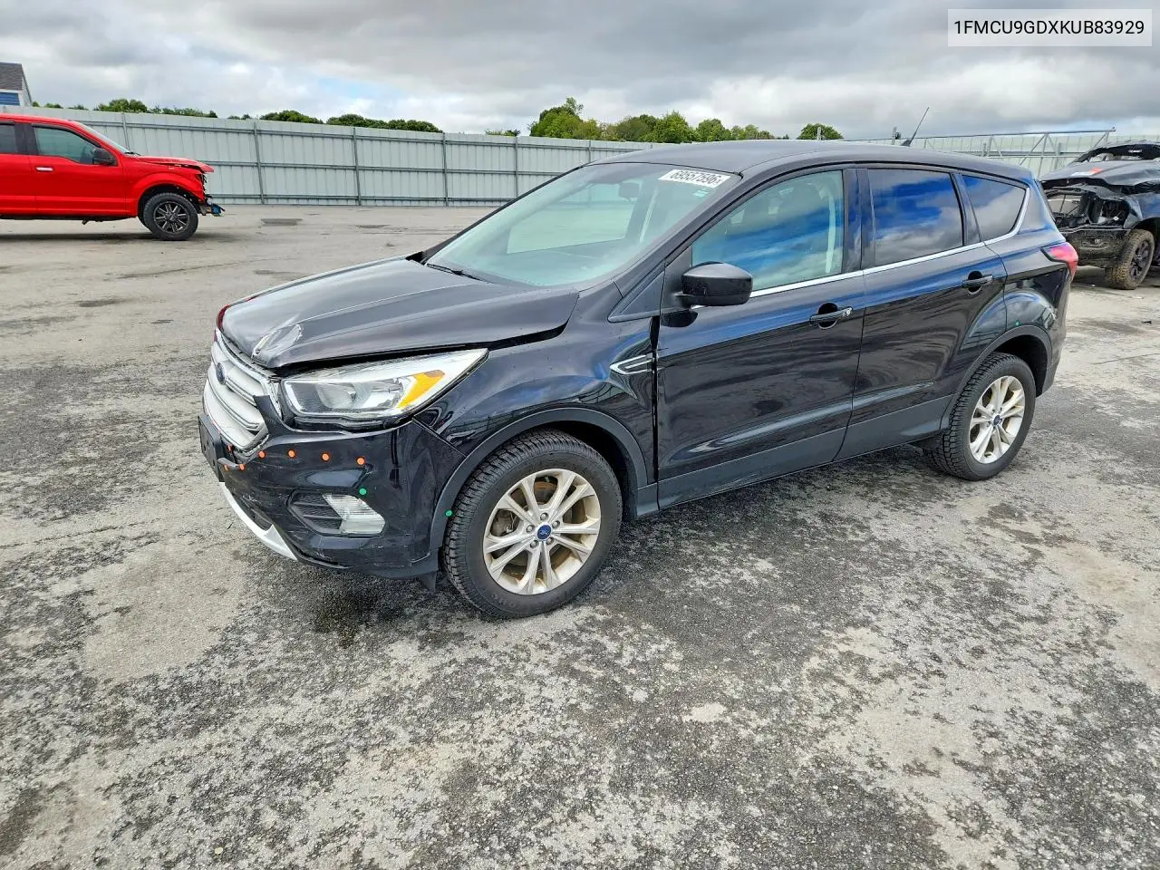 2019 Ford Escape Se VIN 1FMCU9GDXKUB83929 фото 1