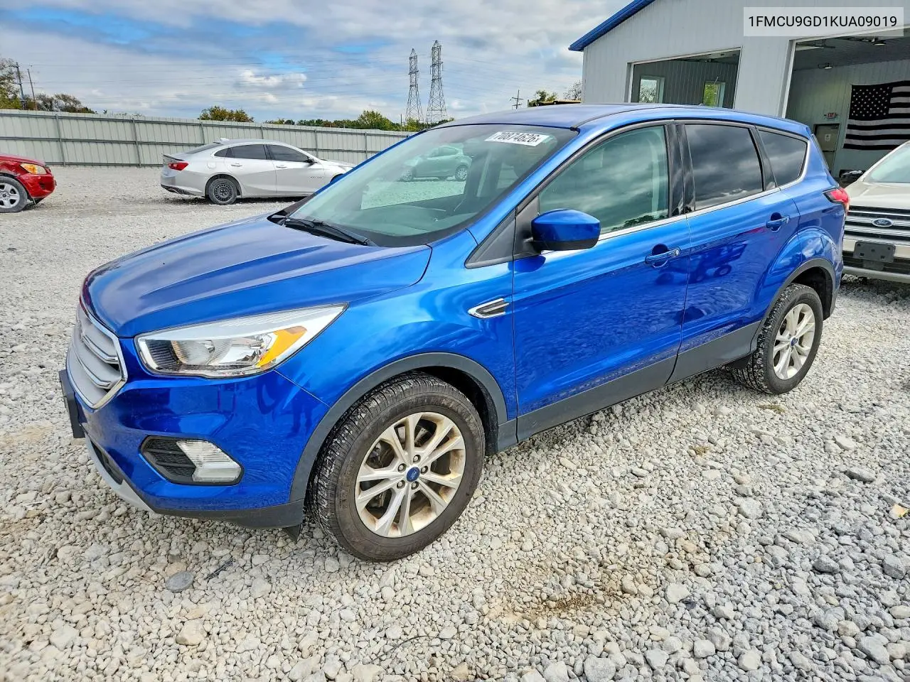 2019 Ford Escape Se VIN 1FMCU9GD1KUA09019 фото 1
