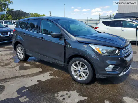 2019 Ford Escape Se VIN 1FMCU0GD3KUB74839 фото 4