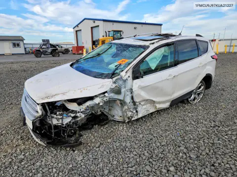1FMCU9J97KUA21227 — 2019 Ford Escape, Переворот, фото до ремонта