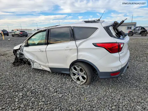 2019 Ford Escape Titanium VIN 1FMCU9J97KUA21227 фото 2