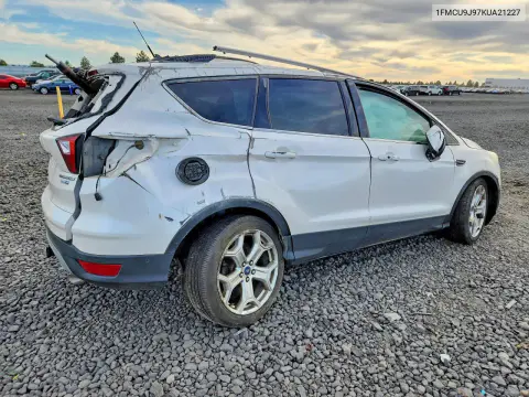 2019 Ford Escape Titanium VIN 1FMCU9J97KUA21227 фото 3