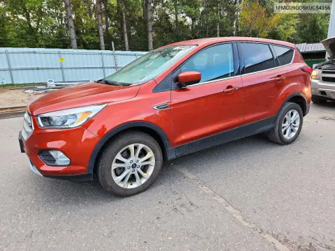 1FMCU9GD5KUC54356 — 2019 Ford Escape, Передняя часть, фото до ремонта
