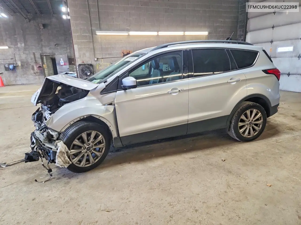 2019 Ford Escape Sel VIN 1FMCU9HD6KUC22398 фото 1