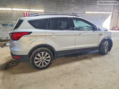 2019 Ford Escape Sel VIN 1FMCU9HD6KUC22398 фото 3