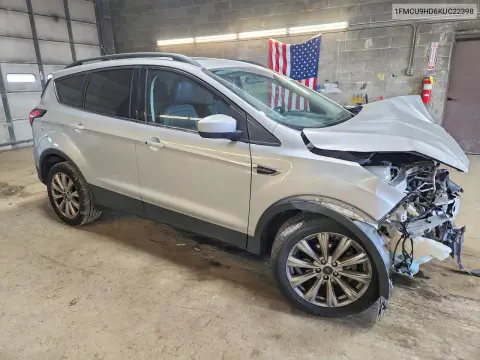 2019 Ford Escape Sel VIN 1FMCU9HD6KUC22398 фото 4