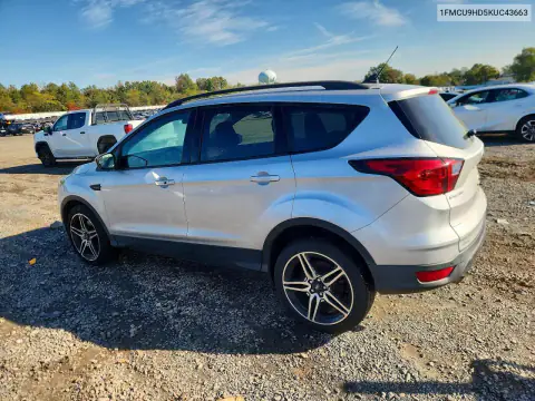 1FMCU9HD5KUC43663 — 2019 Ford Escape, фото 2 с аукциона Copart 16.10.2026, Механические повреждения