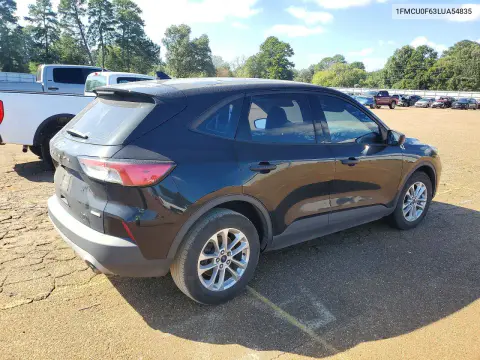 2020 Ford Escape S VIN 1FMCU0F63LUA54835 фото 3
