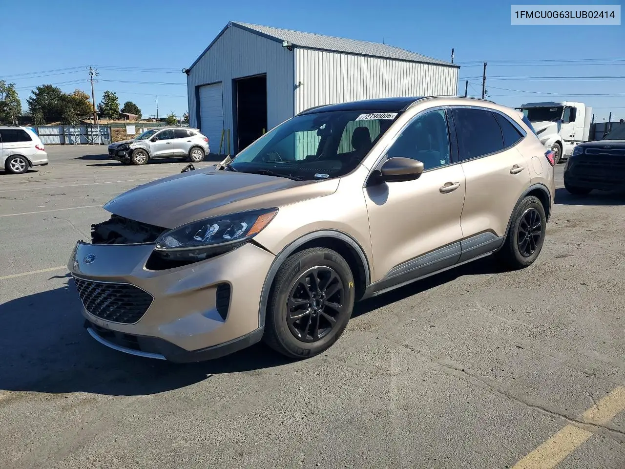1FMCU0G63LUB02414 Ford Escape 2020 — повреждение Передняя часть, фото до ремонта