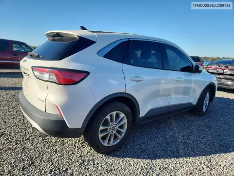 1FMCU0G63LUC09429 — 2020 Ford Escape, фото 3 с аукциона Copart, Механические повреждения