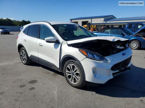 2021 Ford Escape Sel VIN 1FMCU9H94MUA72595 фото 4