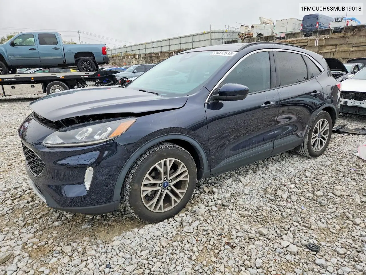 1FMCU0H63MUB19018 Ford Escape 2021 — повреждение Передняя часть, фото до ремонта