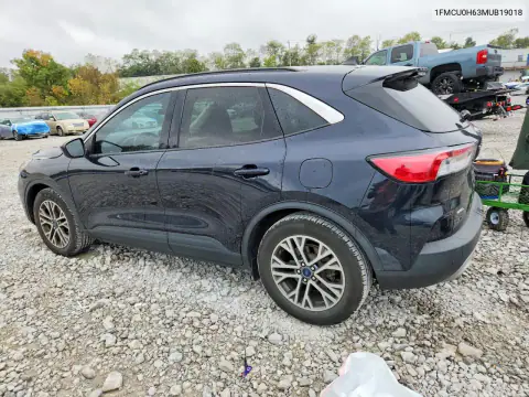 1FMCU0H63MUB19018 — 2021 Ford Escape, фото 2 с аукциона Copart, Передняя часть